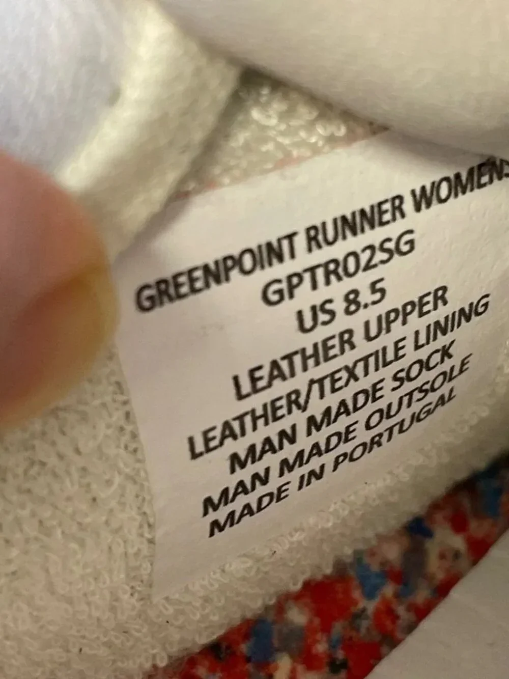 NWOT Greats Greenpoint Runners Black - sz 8.5 Womens